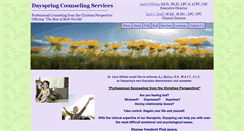 Desktop Screenshot of dayspringcounseling.org